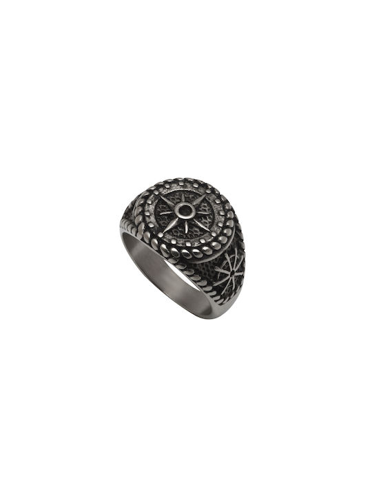 Tribute Herren Ring aus Stahl