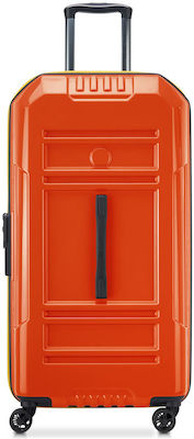 Delsey Βαλίτσα Πολύ Μεγάλη Expandable 80cm Rempart Orange