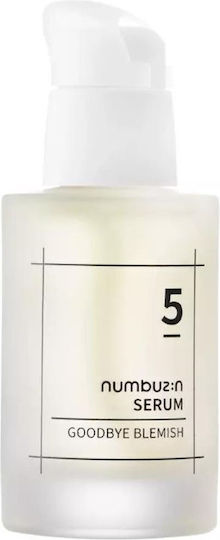 Numbuzin 5 Goodbye Blemish Противостареещ Серум За Лице с Центела Азиатика и Витамин C 50ml