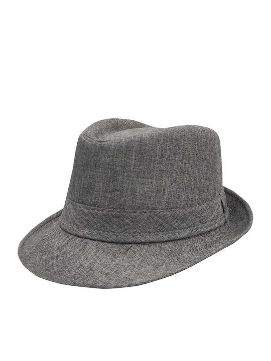 Brims and Trims Детска Шапка Федора Текстил Сив