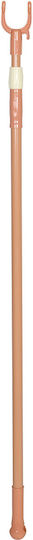 Metallic Expandable Clothes Pole 95-157 cm Salmon Keskor 47654-2 Metallic Expandable Clothes Pole 95-157 cm Salmon Keskor 47654-2