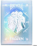 Cărți de joc Bicycle Disney Frozen Albastru & Mov