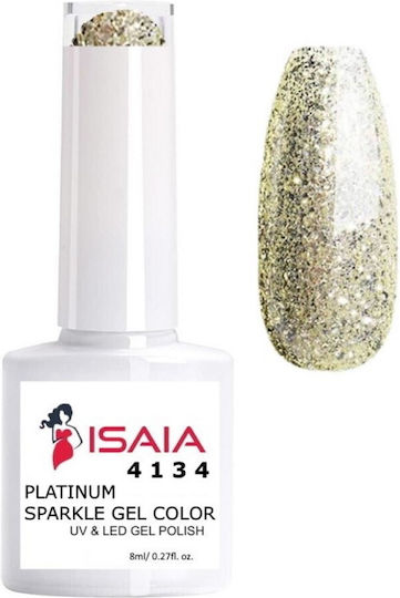 Isaia Halb-permanenter Nagellack Gold 4134 8ml 1Stück
