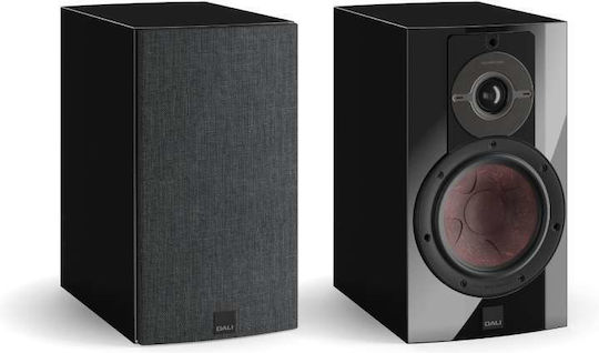 Dali Rubikore 2 Ζεύγος Ηχείων Hi-Fi Βιβλιοθήκης 150W 2 Δρόμων Π19.5xΒ33.5xΥ35εκ. Black High Gloss Lacquer