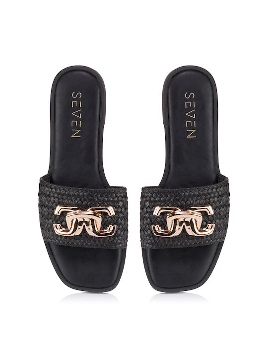 Seven Leather Women's Sandals Black