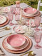 Tognana Pink Porcelain Dinnerware Set 18pcs