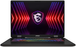 MSI Sword 17 HX B14VGKG-017XPL 17" QHD 240Hz (i7-14700HX/16GB/1TB SSD/GeForce RTX 4070/No OS) Cosmos Gray (International English Keyboard)