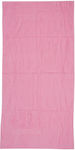 Miami Beach Pink Monochrome Beach Towel 145x70 0080-pink Pink