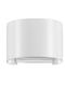 Dimmable Lumină de exterior montată pe perete LED IP65 12W cu RGB Lumină 10x10x10εκ.