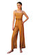 Damen Stoff Hose Camel