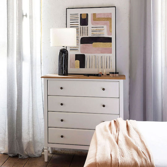 Wooden Chest of Drawers Komoda Solen 80x40x85.5cm Wooden Chest of Drawers Komoda Solen 80x40x85.5cm