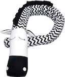 Rythmos Zebra Crib Bumpers Snake Inside White-Black 10x200cm