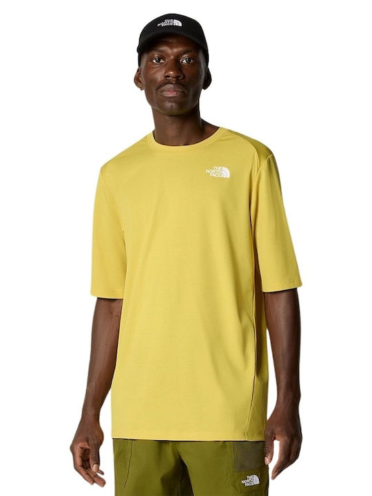 The North Face Bluza Bărbătească cu Mânecă Scurtă Yellow