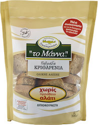 Παξιμάδι Κριθαρένιο Χωρίς Αλάτι Το Μάννα (300g)