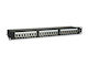 Patch Panel Equip 24x Rj45 Cat5e 19" 1he Black