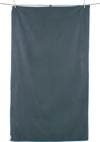 Lifeventure Recycled Softfibre Trek Towel Gray Giant