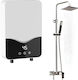An der Wand montiert Sofortiger Warmwasserspeicher Badezimmer 5.5kW