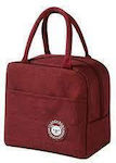 Hand Insulated Bag Red 22x19x14cm