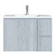 Sanitec Alba C Waschtisch mit Waschbecken Gray