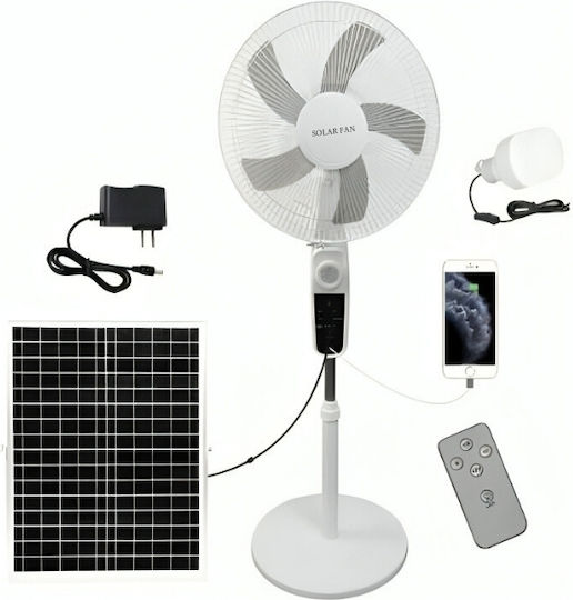 Sistem Solar Cu Ventilator Hs-228f Cu 1 Bec Și Încărcare USB GET-HS-228F-OEM