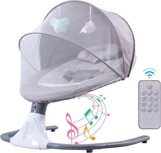 Elektrisch Baby Relax mit Musik Gray für Kind bis 18kg