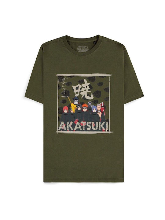 Difuzed Shippuden T-shirt Naruto Green