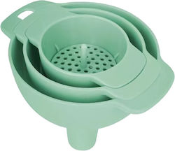 Miniso Plastic Colander 3pcs