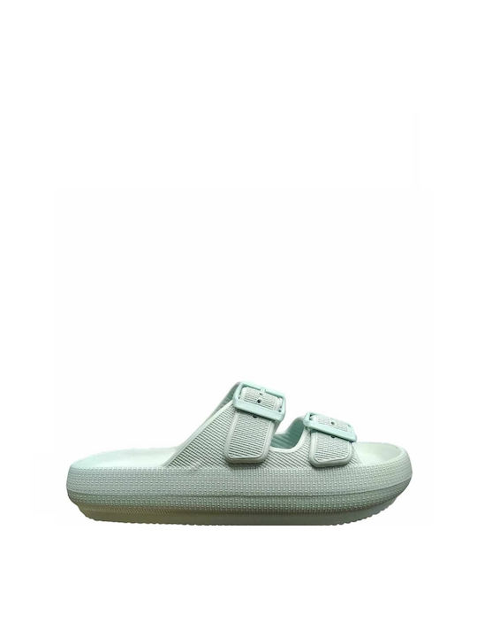 Ocean Addict Women's Slides Turquoise