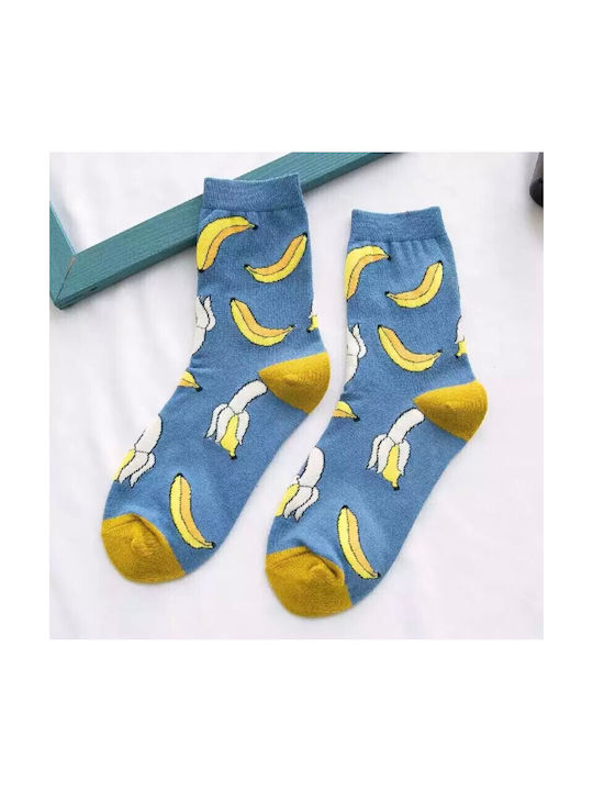 Colorful Banana Pattern Socks 35-40