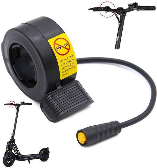 Ewheel Gas Brake Lever E-scooter/e-bike 3 Pins Waterproof Connector Eas-001