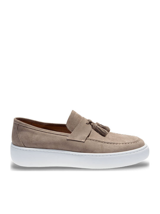 Damiani Men's Moccasins Cigar
