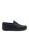 Δερμάτινα Ανδρικά Loafers σε Μπλε Χρώμα