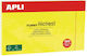 Sticky Notes Funny Yellow Neon 15002 Apli 8410782150022