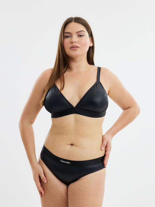 Calvin Klein Bikini Alunecare Negru