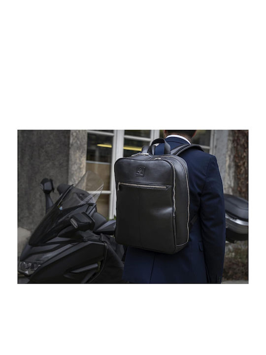 Exacompta Τσάντα Πλάτης για Laptop 15.6" σε Μαύρο χρώμα