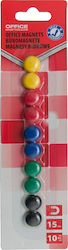 Office Products Magnet Office Products 15mm 10 Pcs Mix Colors