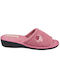 Kolovos Terry Winter Women's Slippers in Pink color