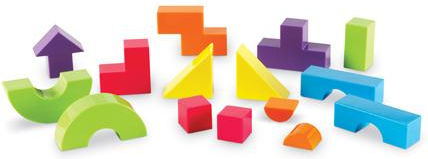 Learning Resources Cuburi De Construit Pentru Vârsta 5+