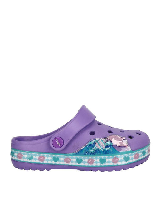 Zig Zag Shoes Clogs Purple