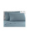 TnS Sheet for Single Bed with Elastic 100x200+25cm. Sky Blue