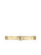 Mi-Ro Leather Women's Belt Gold