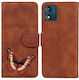 Butterfly Wallet Καφέ (Moto E13)