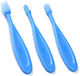 Babyono Babyono Children's & Baby Manual Toothbrush Set 3 Pieces Blue