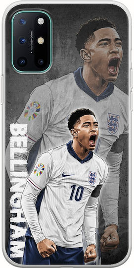 Euro 2024 Jude Bellingham Oneplus 8 Flexible Tpu Transparent Silicone