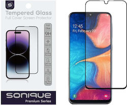 Hardy Glass Sonique Premium Series Hd Full Cover 9h Samsung Galaxy A20e Μαύρο Sonique Μαύρο Galaxy A20e