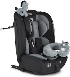 Moni Isafe Καθισματάκι Αυτοκινήτου i-Size 9-36 kg με Isofix Grey