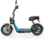 BOGIST M5 Max Electric Scooter with 40km/h Max Speed and 40km Autonomy in Blue Color with Seat