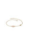 Daskalakis Damen Armband aus Gold 9K mit Zirkon