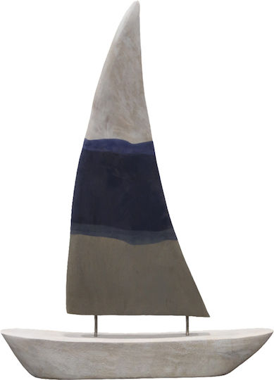 Inart Декоративна лодка Металик 40.5x5x57.5см 1бр