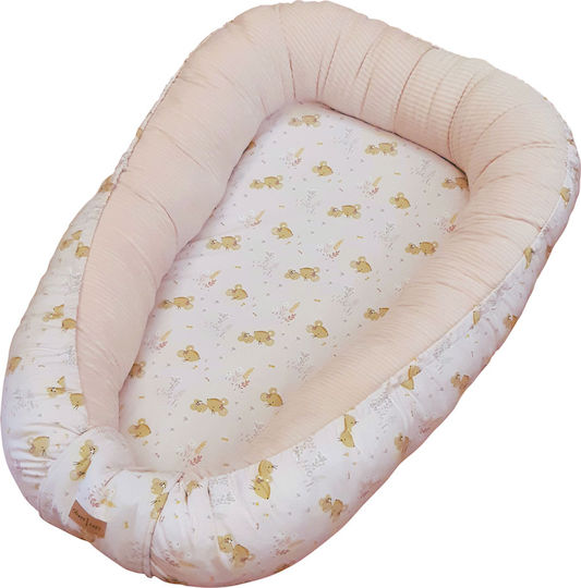 Baby Oliver Baby Nest Pink 75x110cm